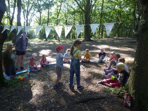Graduation performances in our woodland theatre!