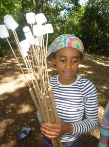 Toasting marshmellows